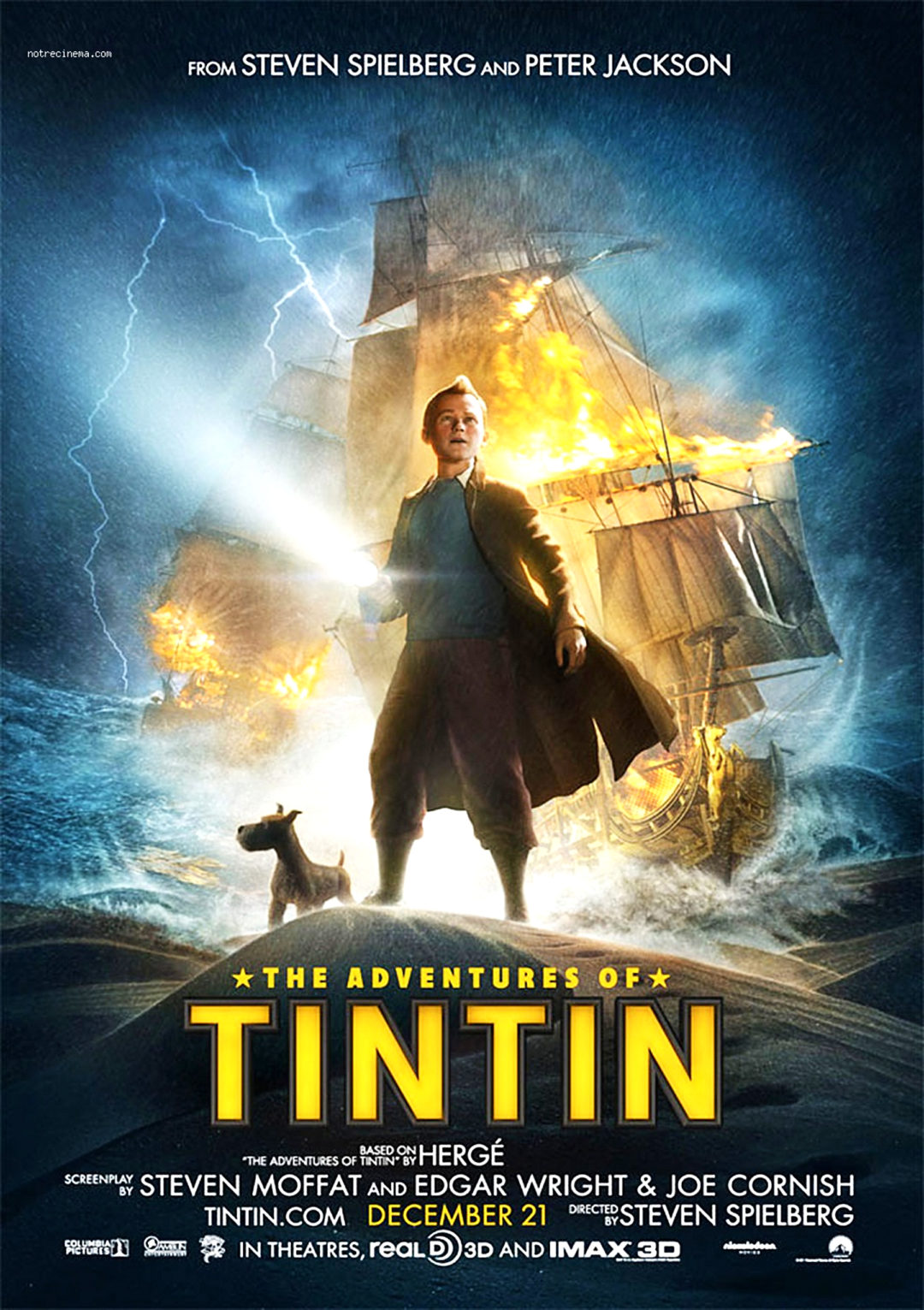 Les Aventures de Tintin : Le Secret de la Licorne | Les Toiles Filantes