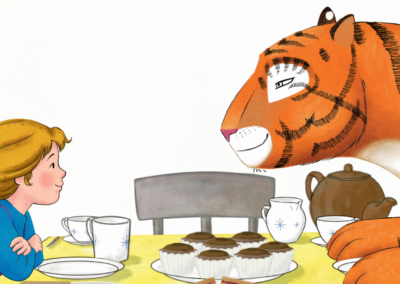 Le tigre qui s’invita pour le thé